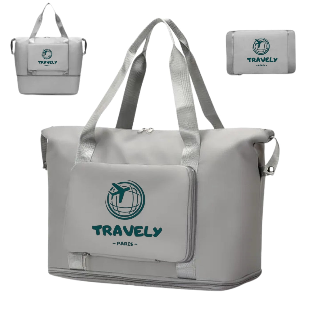 Lot de 2 Sac de Voyage "Globetrotter" - 1 Porte-passeport "SafePass" OFFERT
